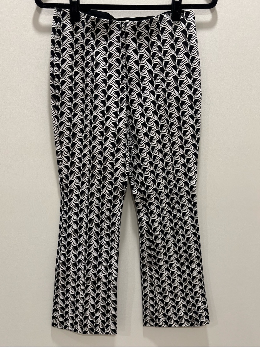Maeve by Anthropologie The Margot Pant Geometric Wide Leg Pull-On